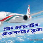 প্রথম এয়ারলাইন্স আকাশপথের সূচনা প্রথম এয়ারলাইন্স: আকাশপথের সূচনা