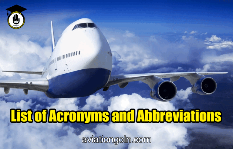 List of Acronyms and Abbreviations