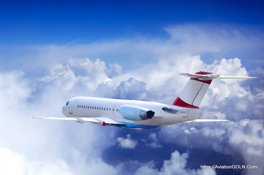 Airplane, Sky, Clouds, Aerospace (5)