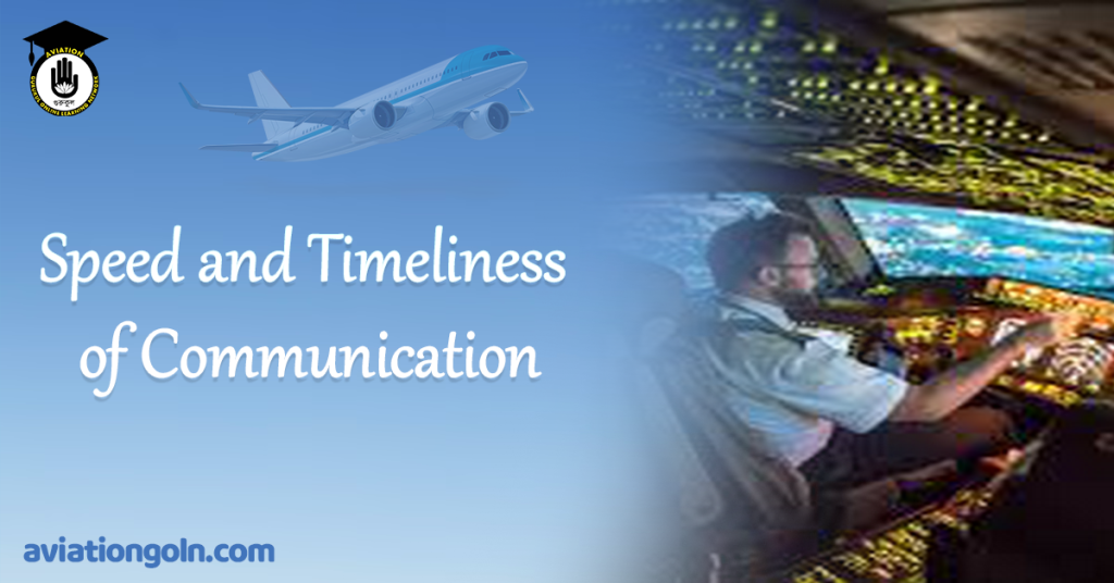 Speed and Timeliness of Communication