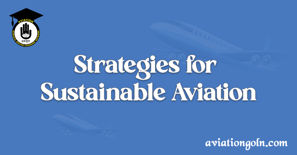Strategies for Sustainable Aviation