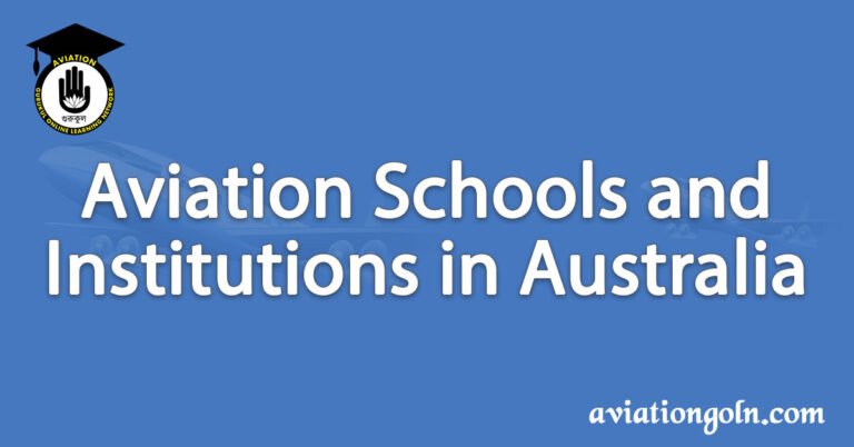 Aviation Schools and Institutions in Australia
